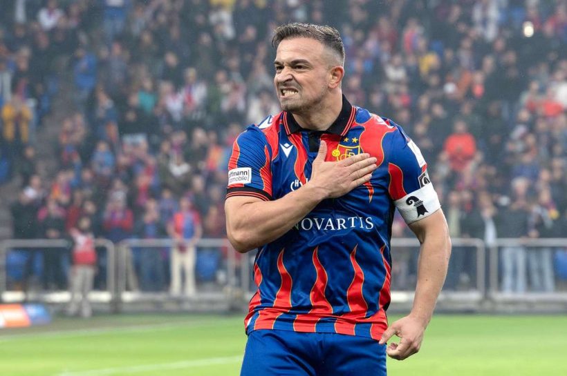 Шакири, герой Базель. Статистика записи взяла клуб из борьбы за обслуживание за титул