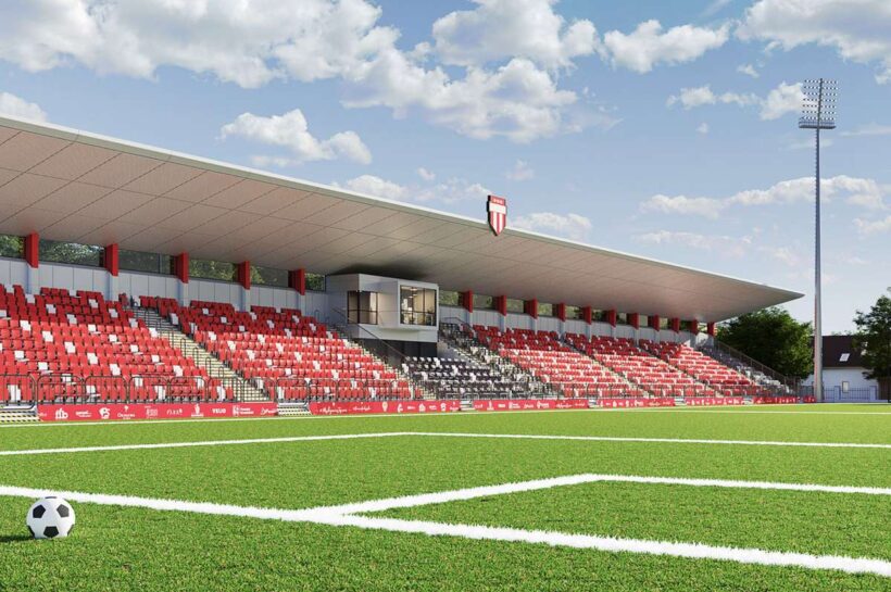 Погоня от Grodzisk только что продвинулась, и уже разбивает планы нового стадиона