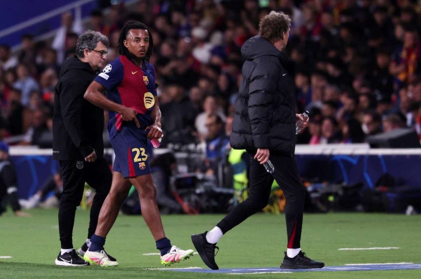 Koundé с левой частью двух головой травмы мышц. Он не будет играть в матч -реванше в Милане