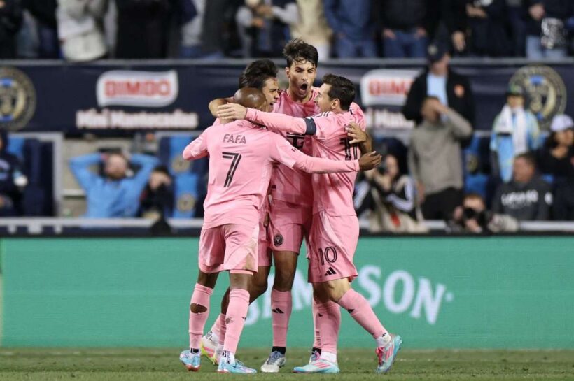 В конце концов, межс спасает ничьей. Красивые голы с обеих сторон, Месси забил бесплатно