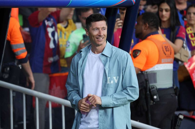 Левандовски возобновил тренировку с командой, шест готовится к матчу против Интер.