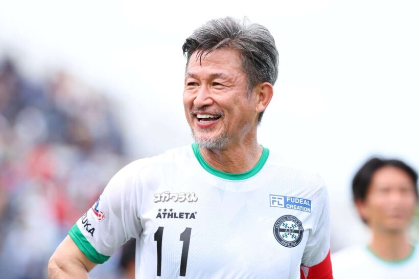 Японская Миура вернулась на поле в возрасте 58 лет и облажает рекорд долговечности футбола