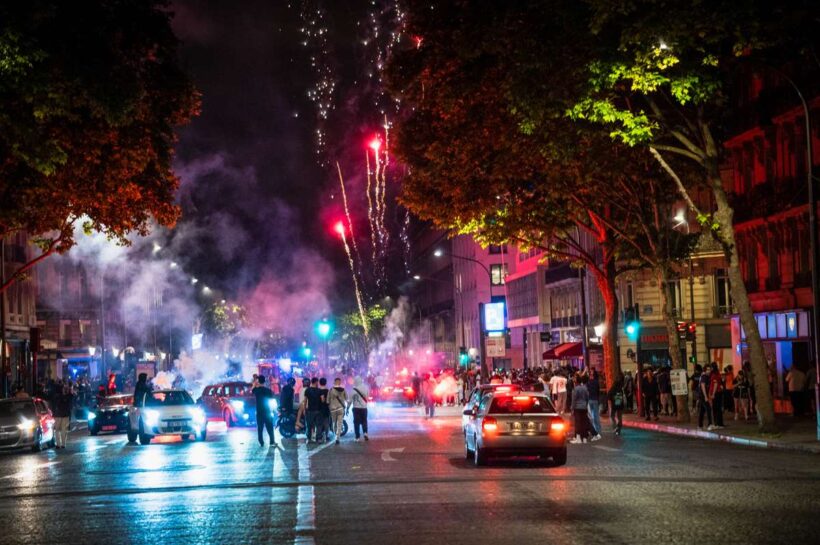 Хаос во Франции после празднования титула PSG. Две смертельные случаи, более 500 задержанных