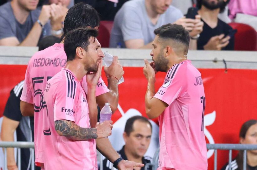 Месси и Альба не появились на тренировке перед матчем. Им угрожают приостановкой в MLS