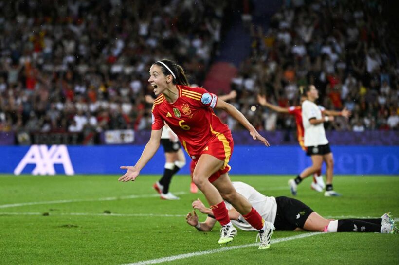 Героическая цель Эйтаны Бонмати в дополнительное время предоставила Испании в финале с Англией