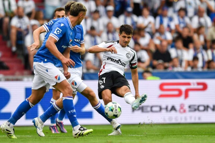 Legia дважды компенсировала потери, ценная ничья с банкет в Острове