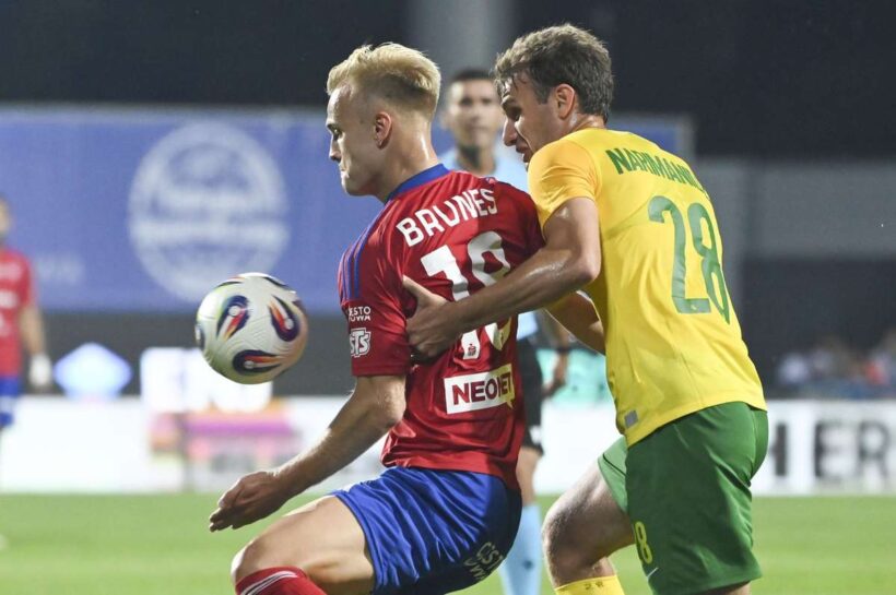 Ракоу с большим продвижением перед реванш, «Жилина», отключенная после перерыва