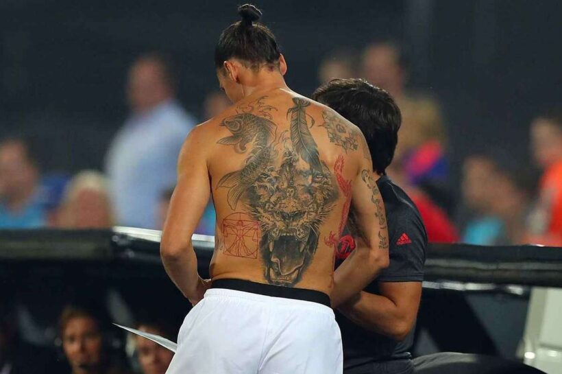 Златан Ибрагимович снял свою «божественную» татуировку