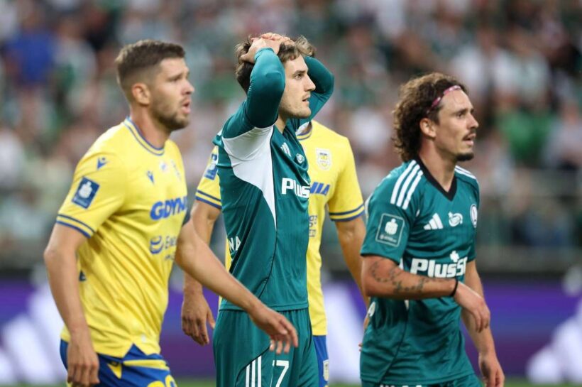 Воскресенье с Ekstraklasa: Legia по -прежнему без утраченной цели, но ARKA также не преуспела в