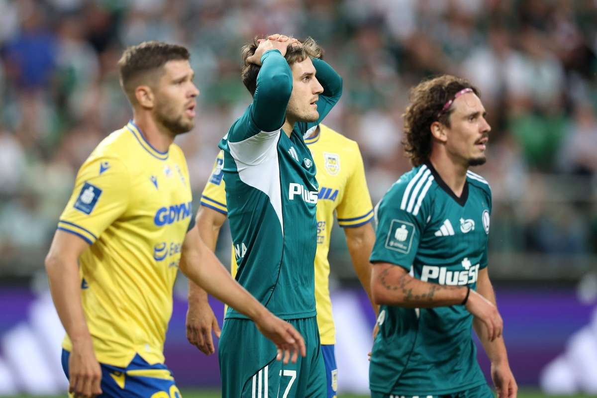 Воскресенье с Ekstraklasa: Legia по -прежнему без утраченной цели, но ARKA также не преуспела в