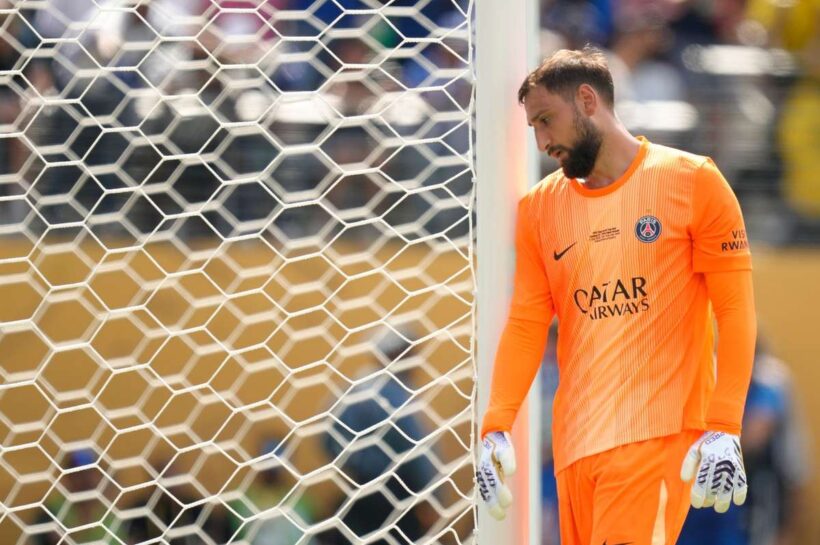 PSG опустил Доннарумму в команде для Европейского Суперкубка. Итальянец вытащил из клуба