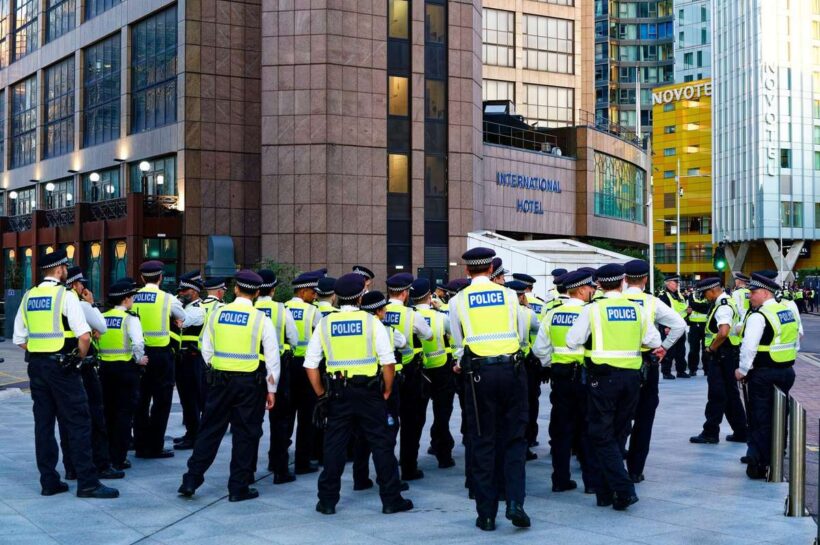 Английская полиция начнет использовать псевдо -командный маркировочный спрей