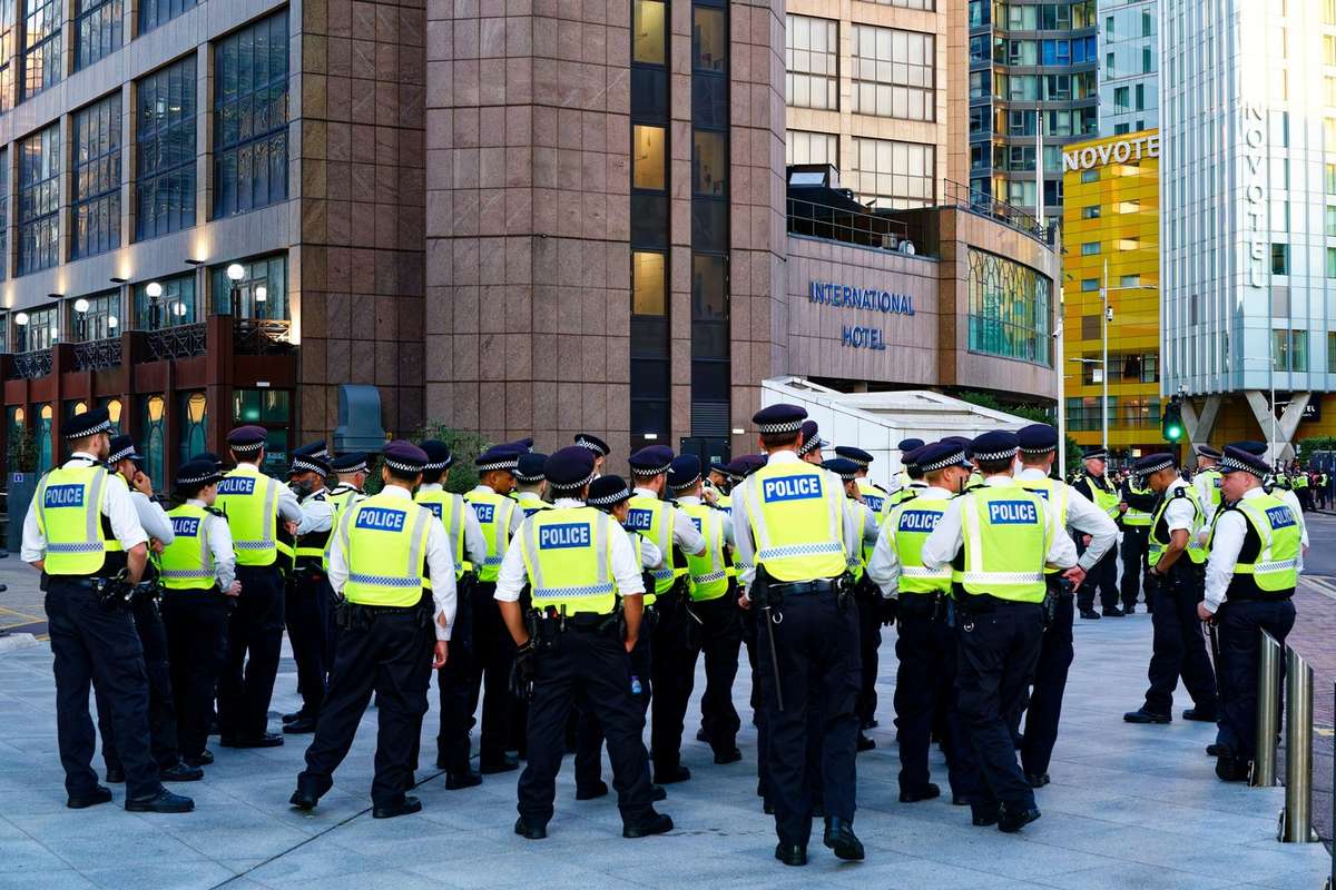 Английская полиция начнет использовать псевдо -командный маркировочный спрей