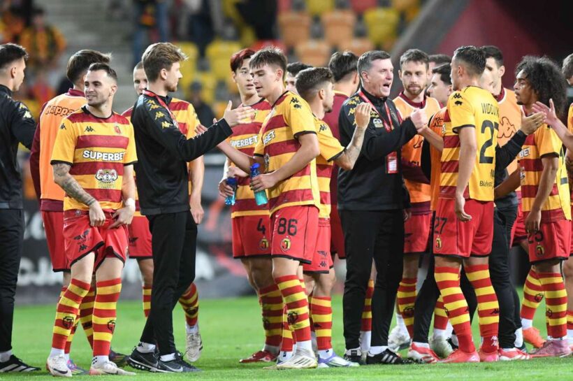 Аудиорирование на стадионе в Биалистоке во время матчей Ягиллонии. "Сердце радуется"