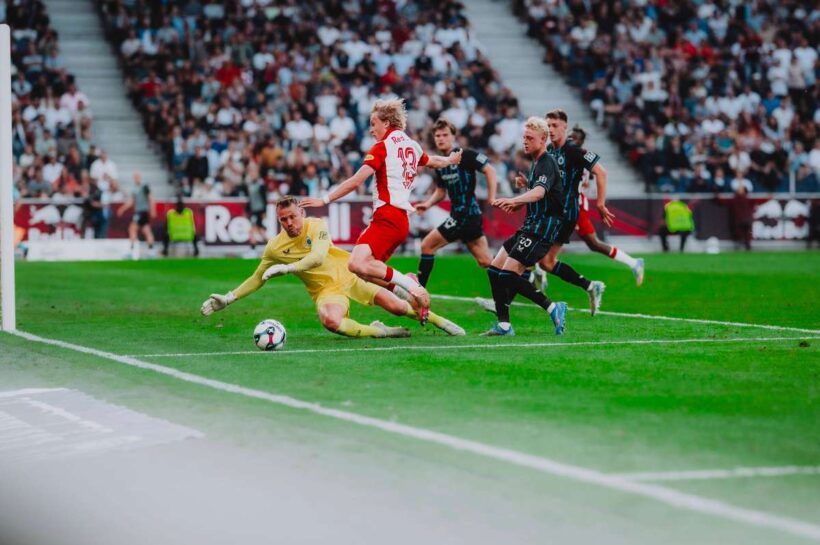 RB Salzburg теряет первый квалификационный матч LM против Club Brugge