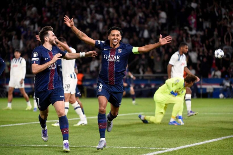 PSG начинает защищать титул Лиги чемпионов с впечатляющей победой над Аталантой