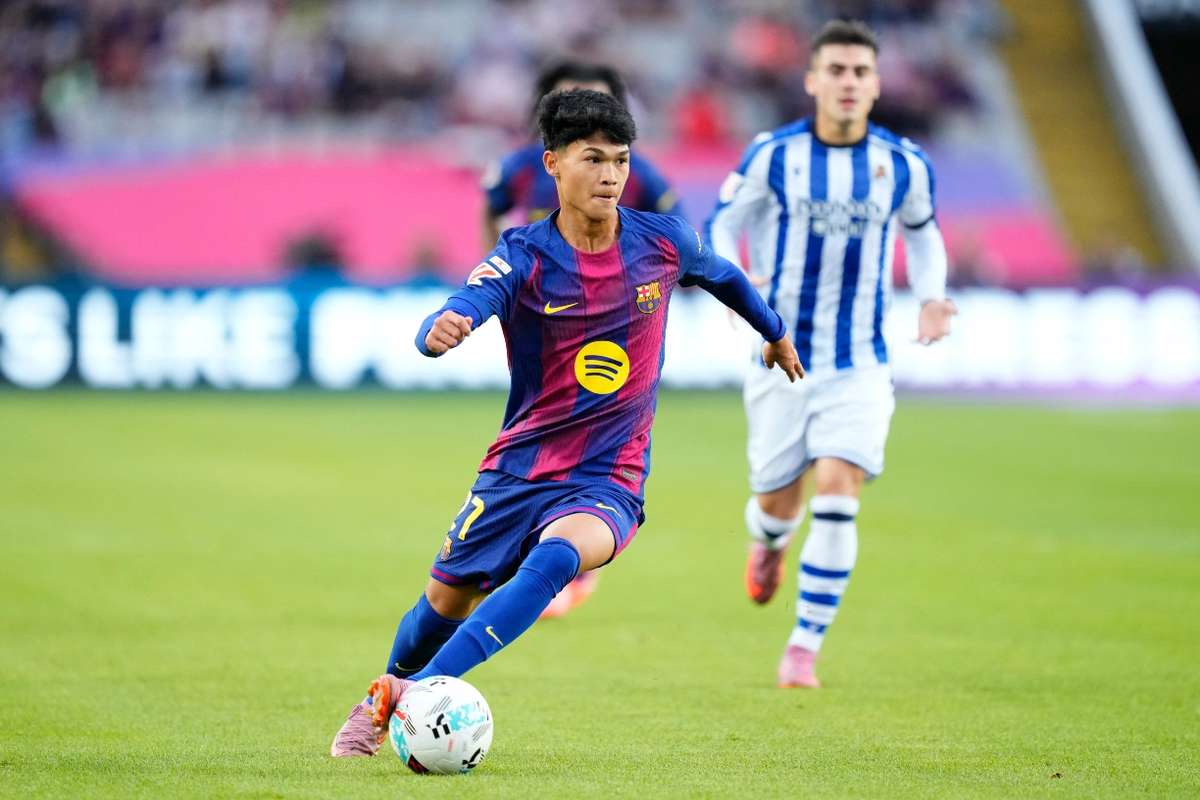 Крещение молодых дручков в первой команде Барселоны