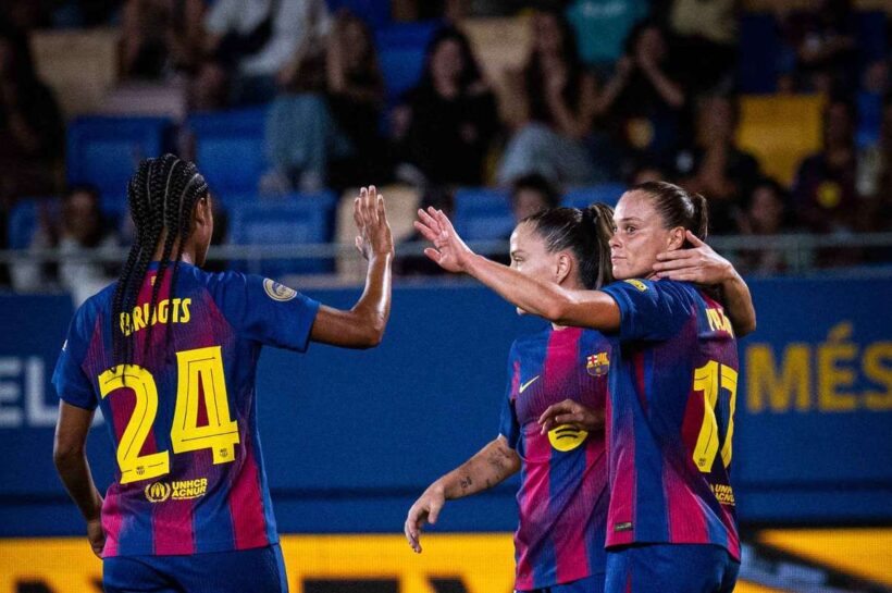 Ewa Pajor расширяет серию стрельбы, Барселона все еще невозможно остановить