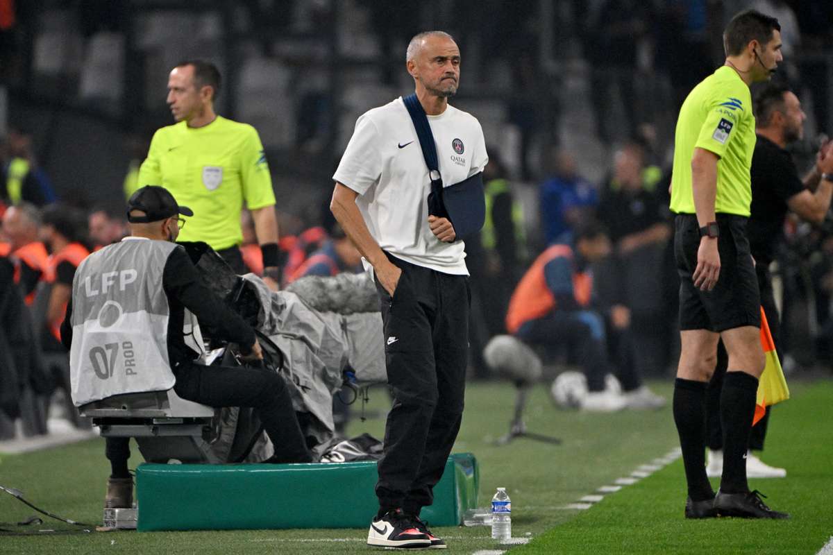 «Мы не привыкли проиграть», - сожалеет Луис Энрике после поражения с Марселем