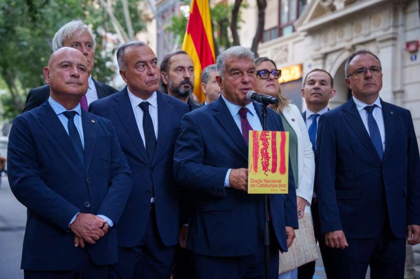 Джоан ЛаПорта обещает вернуться в Барселону в Камп Ноу "как можно скорее"