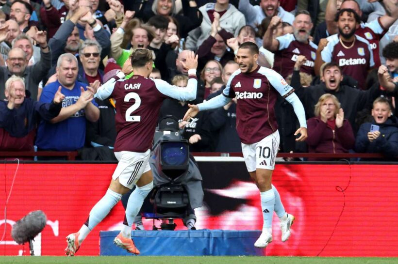 Эффективная разрыва Aston Villa на Фулхэме, Кэш была очень удачи