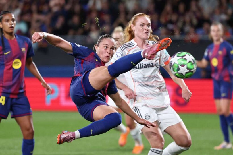 Doublet's Ewa Pajor, Барселона снесла Баварину Мюнхенс на открытие Лиги чемпионов