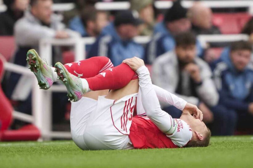 Мартин Одегард покинет матчи Норвегии из -за травмы колена