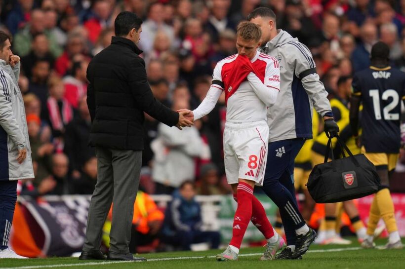 Артета признает, что травма Мартина Одегарда «не оптимистична».