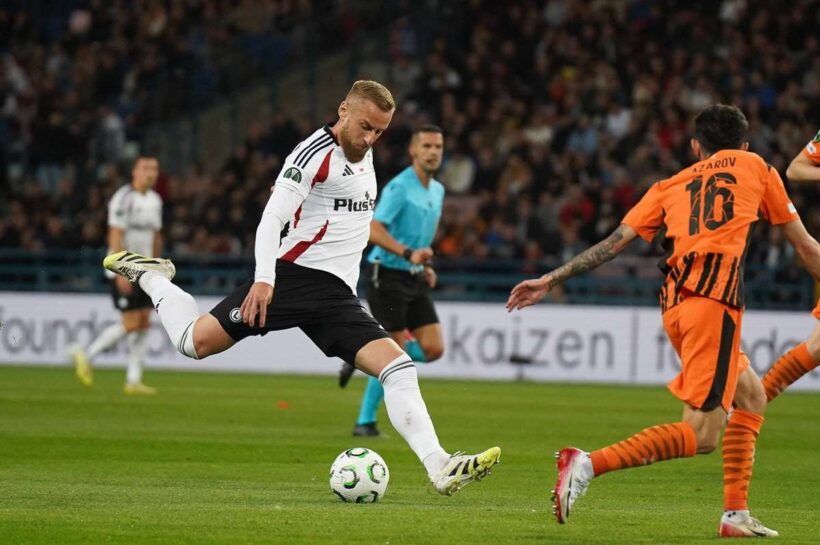 Красивые голы Рафала Аугустыняка принесли Легии победу над Шахтером в Кракове