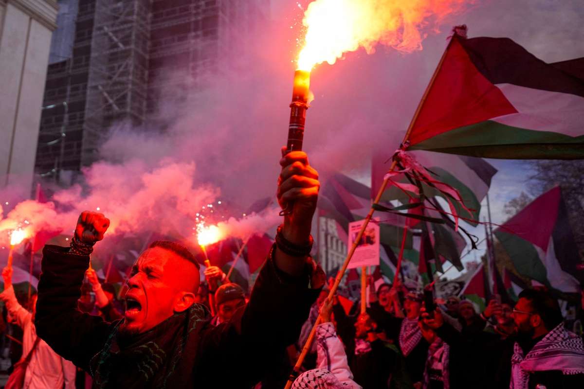 Протесты в городе и на стадионе омрачили матч Норвегии против Израиля в Осло