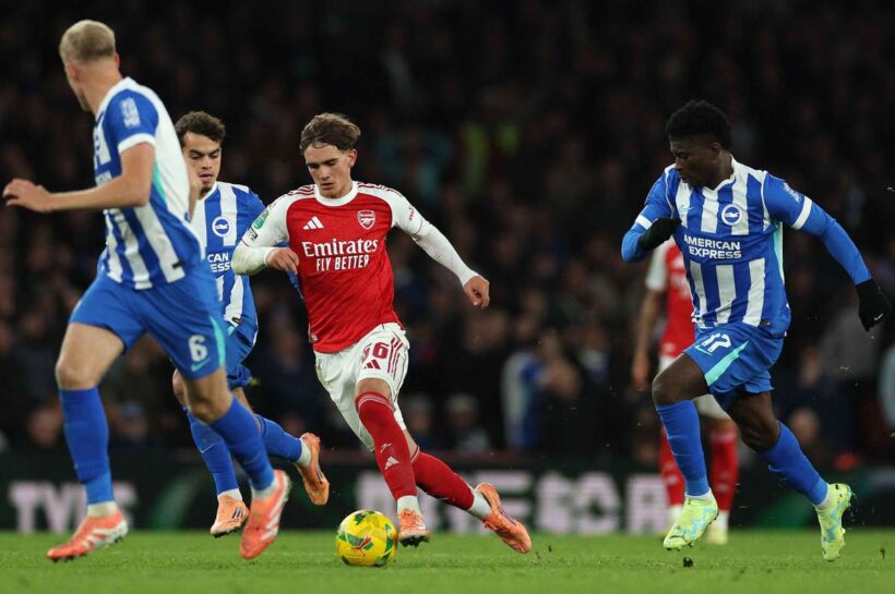 Артета хвалит Даумана после дебюта 15-летнего футболиста в основном составе «Арсенала»