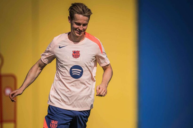Испанские СМИ: Френке Де Йонг продлит контракт с «Барселоной» до 2029 года