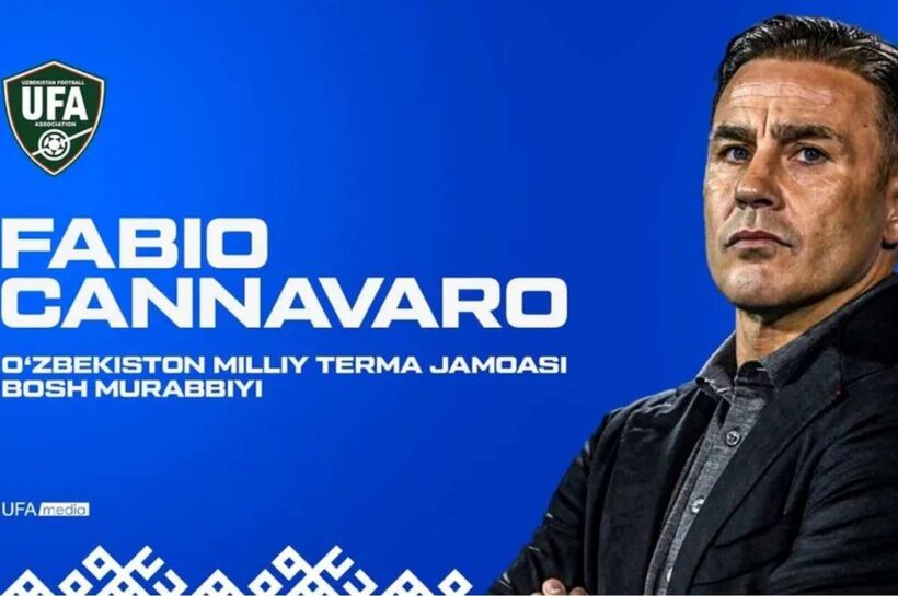 Официально: Фабио Каннаваро, новый селектор сборной Узбекистана