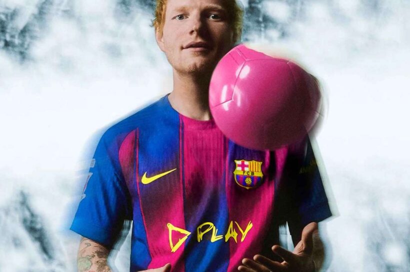Эд Ширан возьмет на себя футболку «Барселоны» на октябрьском Эль-Класико