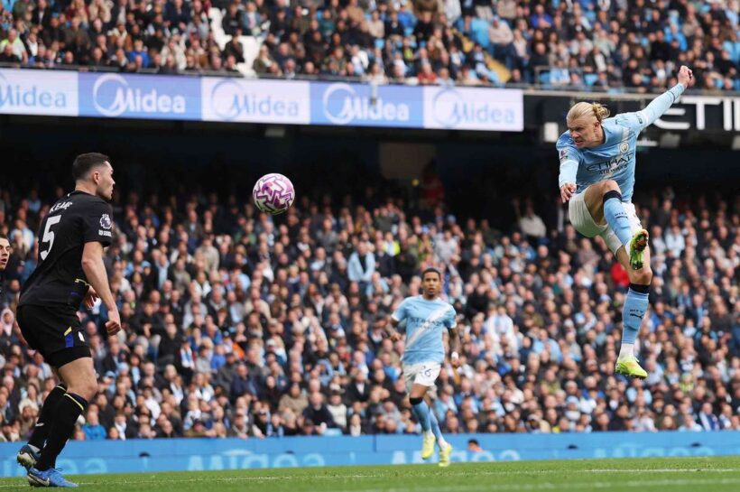 Хааланда было невозможно остановить: дубль норвежца и пятая победа «Манчестер Сити»