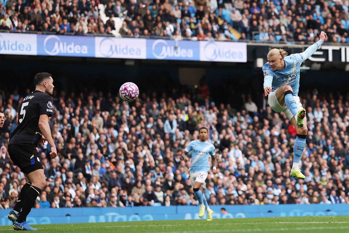 Хааланда было невозможно остановить: дубль норвежца и пятая победа «Манчестер Сити»