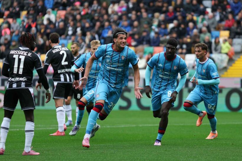 Удинеезе вытягивает Кальяри, смертельные коробки Зациеле и Байо. Пиотровский, Букса на скамейке