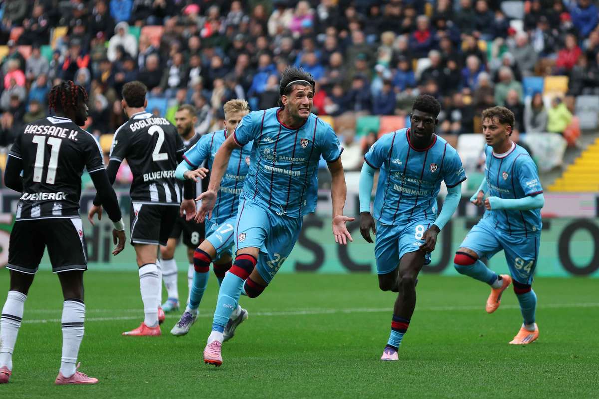 Удинеезе вытягивает Кальяри, смертельные коробки Зациеле и Байо. Пиотровский, Букса на скамейке