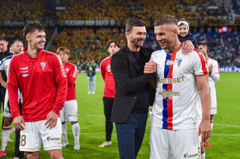 Он возглавляет легенду, которая станет его боссом. Гаспарик: «Я набираюсь опыта у Подольски»