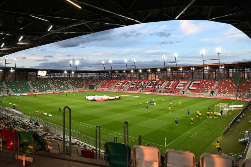 Стадион в Сосновике, готов к матчам Raków, в которые он не может снова играть дома