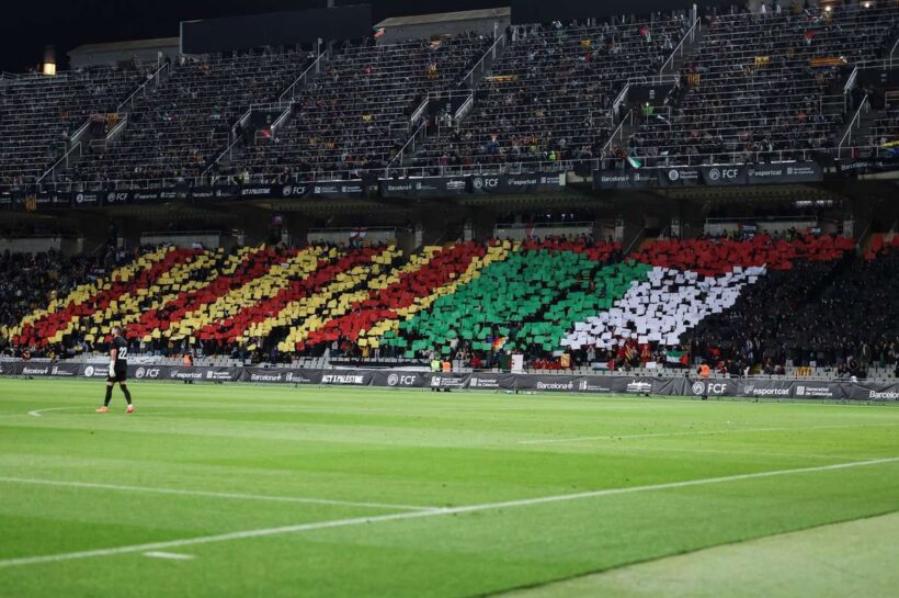 Каталония провела товарищеский «матч за мир» со сборной Палестины