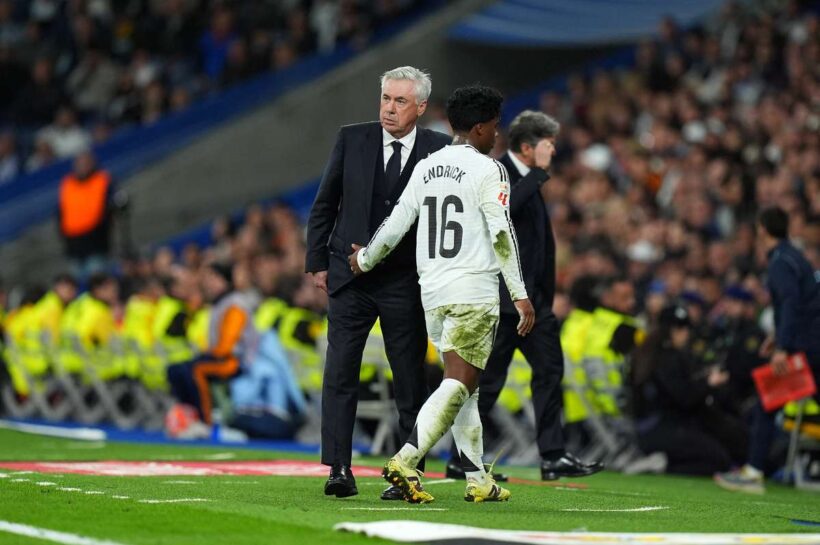 Фирма Анчелотти об Эндрике: крайне важно, чтобы он снова начал играть