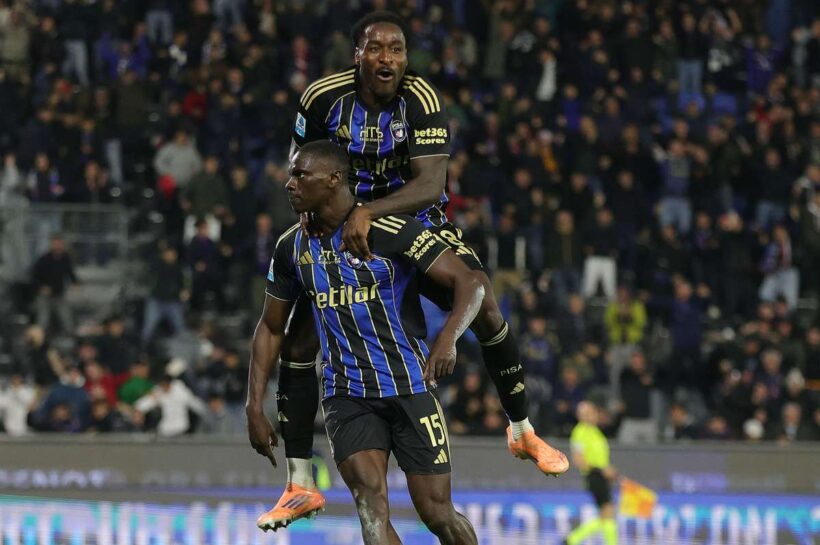 Пиза наконец-то празднует свою первую победу после возвращения в Серию А и покидает зону вылета