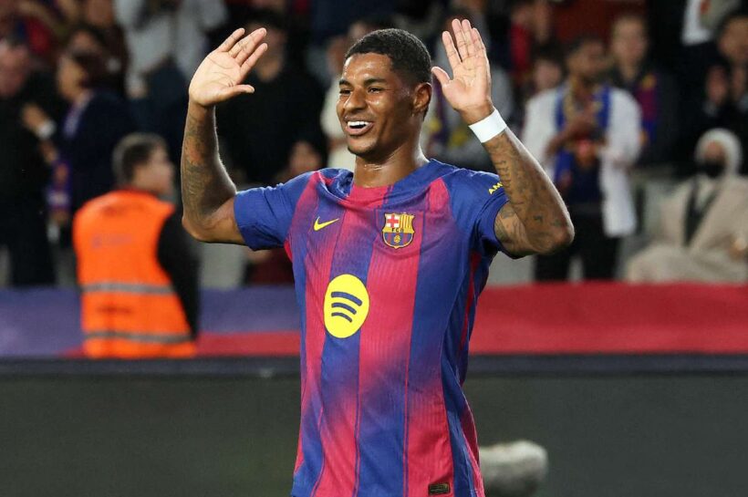 Ханси Флик хвалит впечатляющую форму Рэшфорда во время его аренды в «Барселоне»