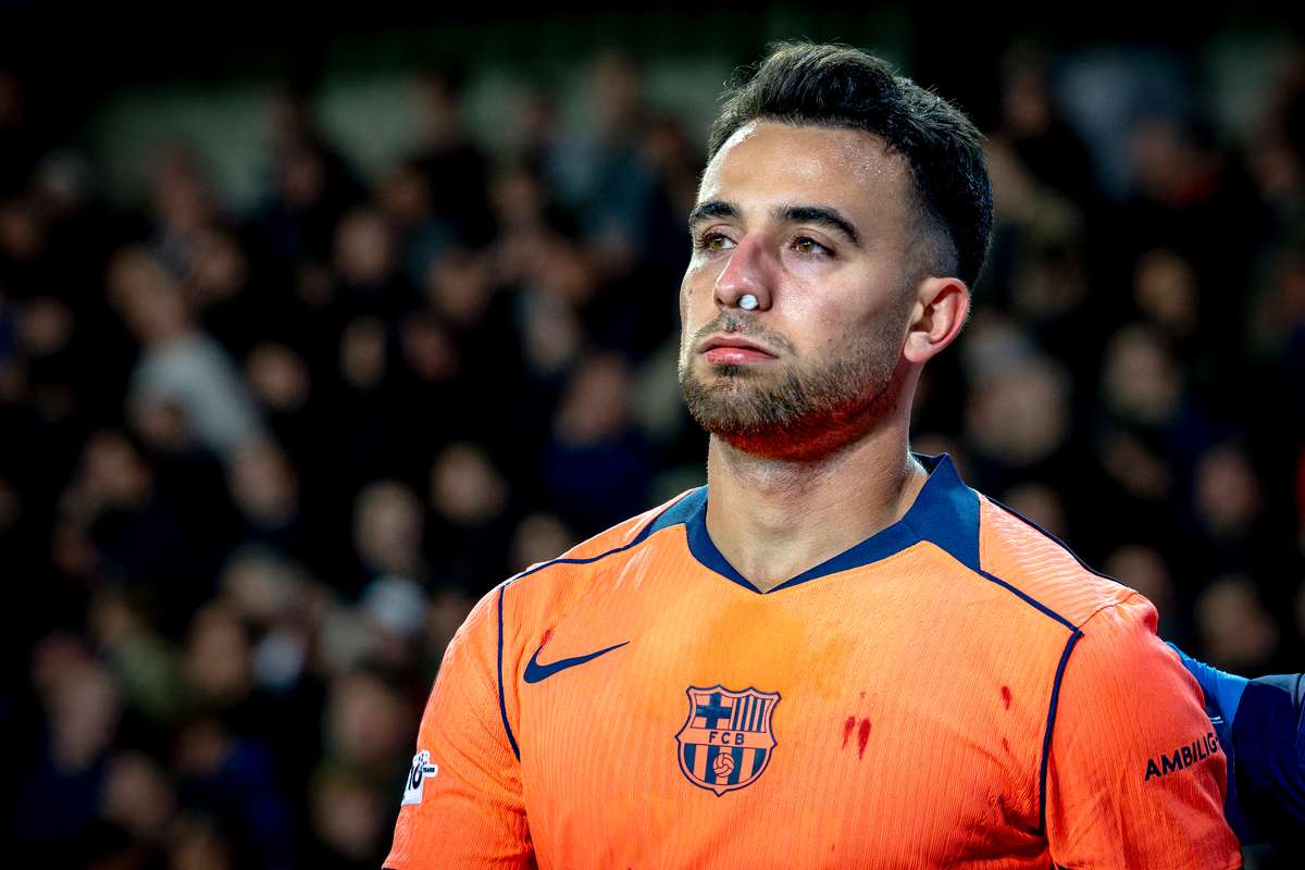 Проблемы с обороной «Барселоны» усугубляются, Эрик Гарсия сломал нос