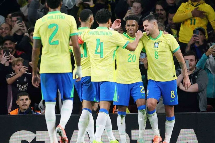 Бразилия впервые в истории победила Сенегал, победа досталась звездам Премьер-лиги.