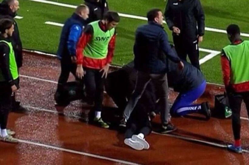 Матч в сербской Суперлиге был прерван из-за того, что тренер потерял сознание и скончался