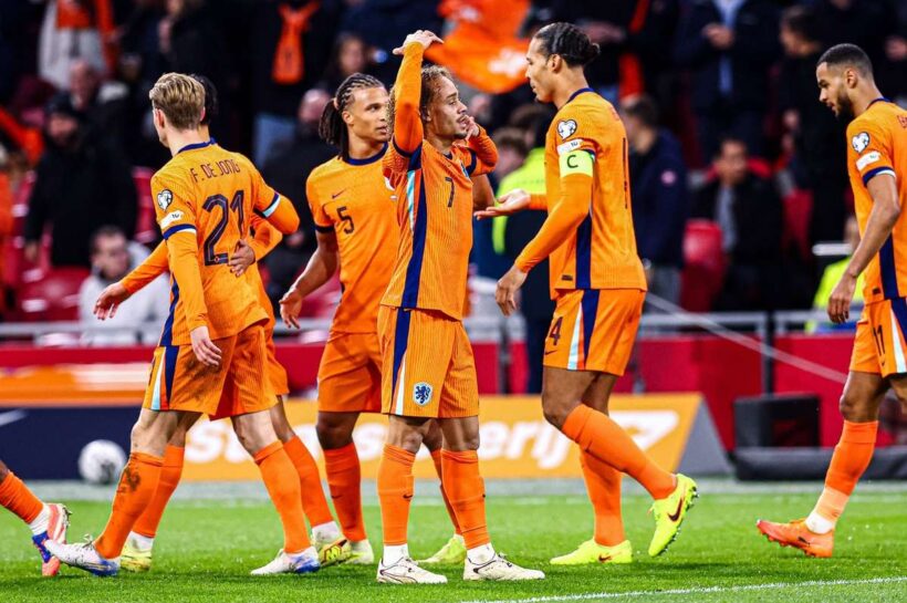 Нидерланды уверенно обыграли Литву и обеспечили себе место на чемпионате мира в следующем году.