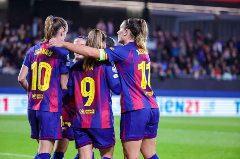 «Барселона» остается на вершине Лиги чемпионов, полчаса Евы Пайор