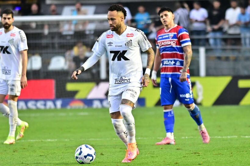 Сантос сыграл вничью с Форталезой. Возвращение Неймара после травмы